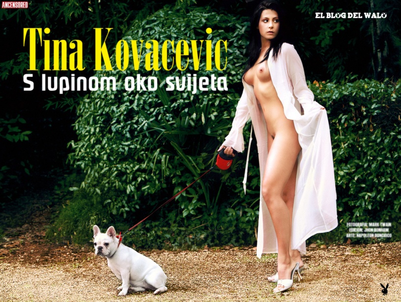 Tina Kovacevic illuminé la chatte